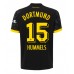 Tanie Strój piłkarski Borussia Dortmund Mats Hummels #15 Koszulka Wyjazdowej 2023-24 Krótkie Rękawy